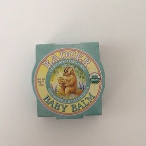 Organic badger baby balm